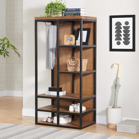 Alaterre Furniture Lloyd 58"H Hall Tree ANLO2833